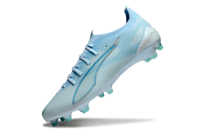 Puma Ultra Ultimate FG Low-Tops Football Boots - Jade/Silver/Blue