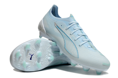 Puma Ultra Ultimate FG Low-Tops Football Boots - Jade/Silver/Blue