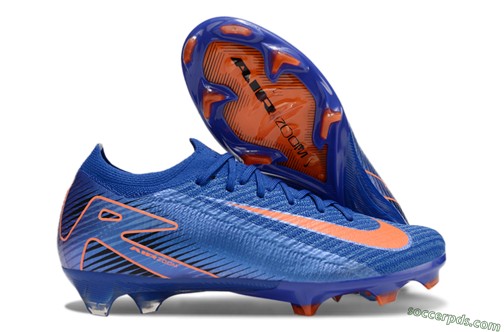 Nike Air Zoom Mercurial Vapor 16 Elite FG Low-Tops Football Boots - Blue/Orange 1