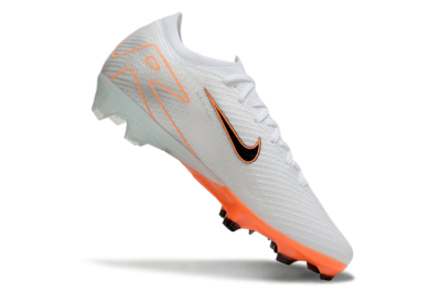 Nike Air Zoom Mercurial Vapor 16 Elite FG Low-Tops Football Boots - White/Black/Orange