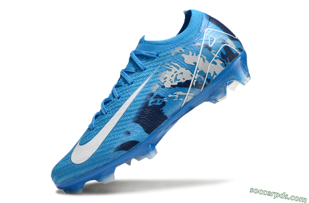 Nike Air Zoom Mercurial Vapor 16 Elite FG Low-Tops Football Boots - Blue/White 5