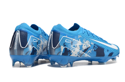 Nike Air Zoom Mercurial Vapor 16 Elite FG Low-Tops Football Boots - Blue/White
