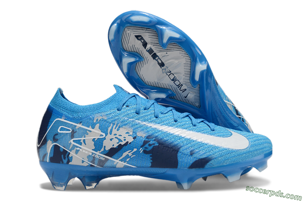 Nike Air Zoom Mercurial Vapor 16 Elite FG Low-Tops Football Boots - Blue/White 1