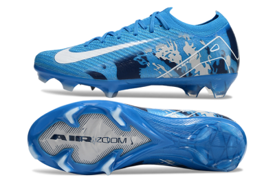 Nike Air Zoom Mercurial Vapor 16 Elite FG Low-Tops Football Boots - Blue/White