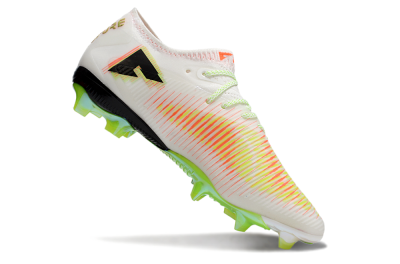 Puma Future 8 Ultimate FG Low-Tops Football Boots - White/Red/Yellow