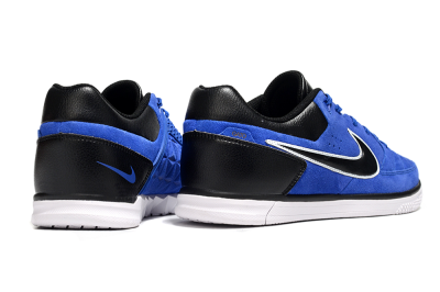 Nike Street Gato IC Low-Tops Football Shoes - Blue/Black/White