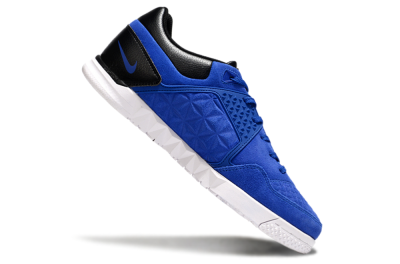 Nike Street Gato IC Low-Tops Football Shoes - Blue/Black/White