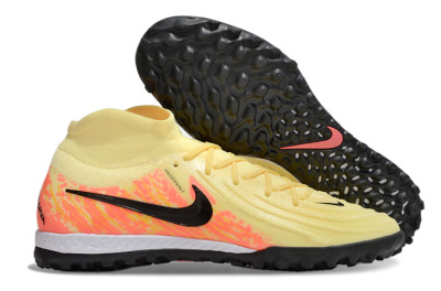 Nike Phantom Luna Elite NU TF High-Tops Football Shoes - Yellow/Black/Red
