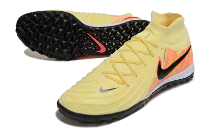 Nike Phantom Luna Elite NU TF High-Tops Football Shoes - Yellow/Black/Red