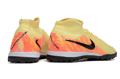 Nike Phantom Luna Elite NU TF High-Tops Football Shoes - Yellow/Black/Red