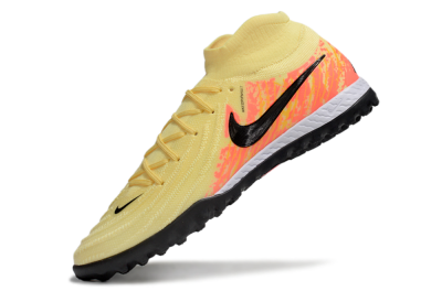 Nike Phantom Luna Elite NU TF High-Tops Football Shoes - Yellow/Black/Red