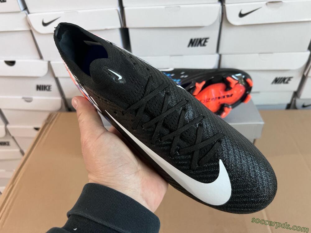 Nike Air Zoom Mercurial Vapor 16 Elite FG Low-Tops Football Boots - Black/Blue/Orange