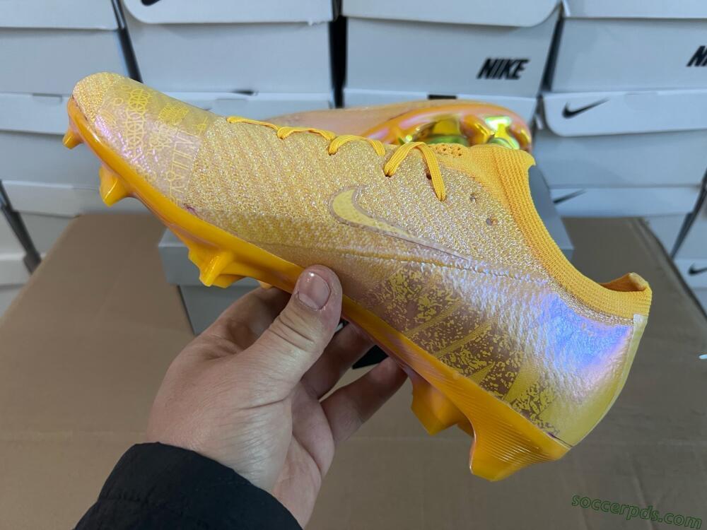 Nike Air Zoom Mercurial Vapor 16 Elite FG Low-Tops Football Boots - Gold/Gold