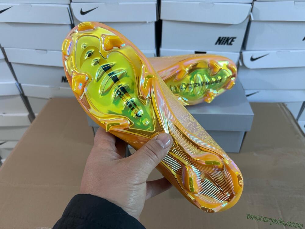 Nike Air Zoom Mercurial Vapor 16 Elite FG Low-Tops Football Boots - Gold/Gold