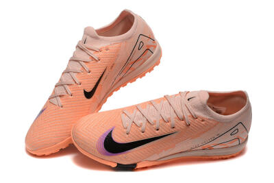 Nike Air Zoom Mercurial Vapor 16 Elite TF Low-Tops Football Shoes - Pink/Purple/Black