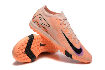 Nike Air Zoom Mercurial Vapor 16 Elite TF Low-Tops Football Shoes - Pink/Purple/Black