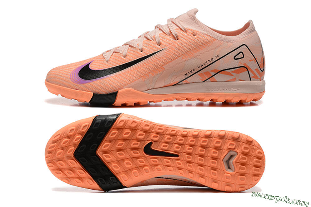 Nike Air Zoom Mercurial Vapor 16 Elite TF Low-Tops Football Shoes - Pink/Purple/Black 0