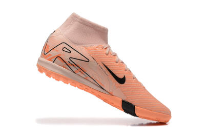 Nike Air Zoom Mercurial Superfly 10 Elite TF High-Tops Football Shoes - Pink/Purple/Black