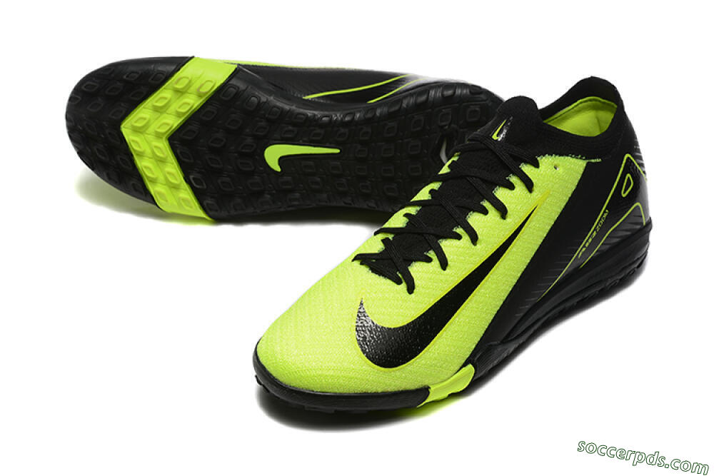 Nike Air Zoom Mercurial Vapor 16 Elite TF Low-Tops Football Shoes - Yellow/Black 3