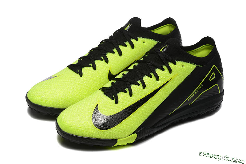 Nike Air Zoom Mercurial Vapor 16 Elite TF Low-Tops Football Shoes - Yellow/Black 5