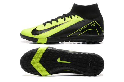 Nike Air Zoom Mercurial Superfly 10 Elite TF High-Tops Football Shoes - Yellow/Black