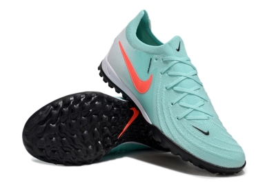 Nike Phantom Luna Elite TF Low-Tops Football Shoes - Jade/Red/White