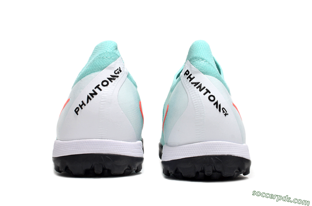 Nike Phantom Luna Elite TF Low-Tops Football Shoes - Jade/Red/White 5
