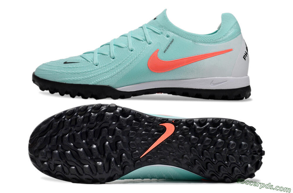Nike Phantom Luna Elite TF Low-Tops Football Shoes - Jade/Red/White 0