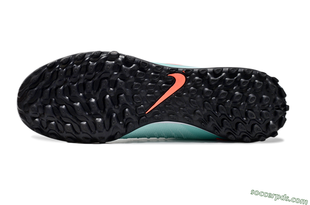 Nike Phantom Luna Elite TF Low-Tops Football Shoes - Jade/Red/White 6