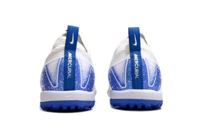 Nike Air Zoom Mercurial Vapor 16 Pro TF Low-Tops Football Shoes - White/Blue