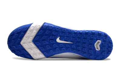 Nike Air Zoom Mercurial Vapor 16 Pro TF Low-Tops Football Shoes - White/Blue