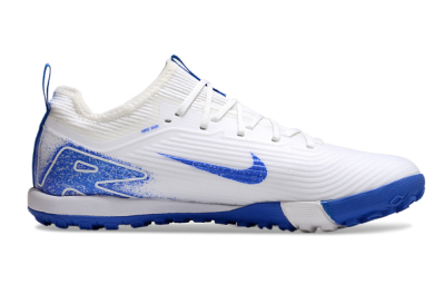 Nike Air Zoom Mercurial Vapor 16 Pro TF Low-Tops Football Shoes - White/Blue