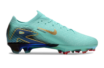 Nike Air Zoom Mercurial Vapor 16 Elite FG Low-Tops Football Boots - Jade/Gold/Blue