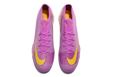 Nike Air Zoom Mercurial Vapor 16 Elite TF Low-Tops Football Shoes - Purple/Yellow/White