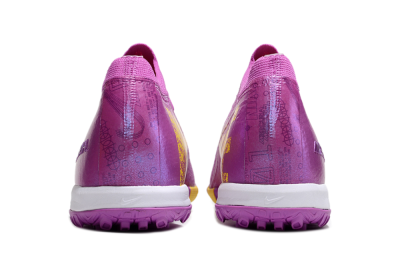 Nike Air Zoom Mercurial Vapor 16 Elite TF Low-Tops Football Shoes - Purple/Yellow/White