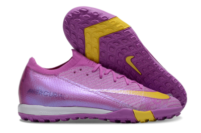 Nike Air Zoom Mercurial Vapor 16 Elite TF Low-Tops Football Shoes - Purple/Yellow/White