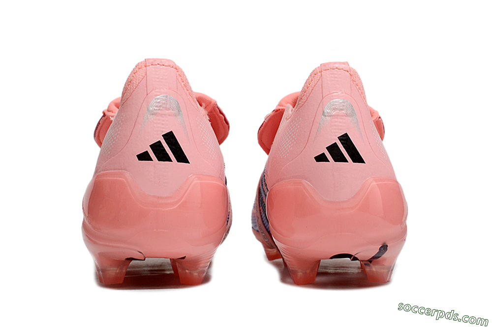 Adidas Predator Elite 25 Foldover Tongue FG Low-Tops Football Boots - Pink/Blue/Black 5