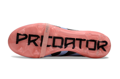 Adidas Predator Elite 25 Foldover Tongue FG Low-Tops Football Boots - Pink/Blue/Black