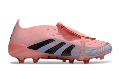 Adidas Predator Elite 25 Foldover Tongue FG Low-Tops Football Boots - Pink/Blue/Black