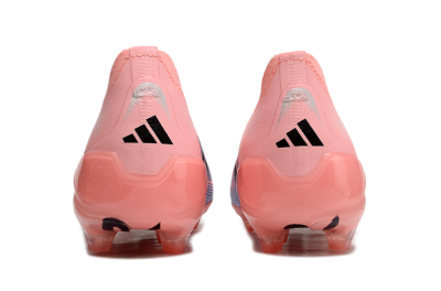 Adidas Predator Laceless Elite 25 FG Low-Tops Football Boots - Pink/Blue/Black