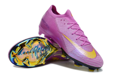 Nike Air Zoom Mercurial Vapor 16 Elite FG Low-Tops Football Boots - Purple/Yellow/Gold