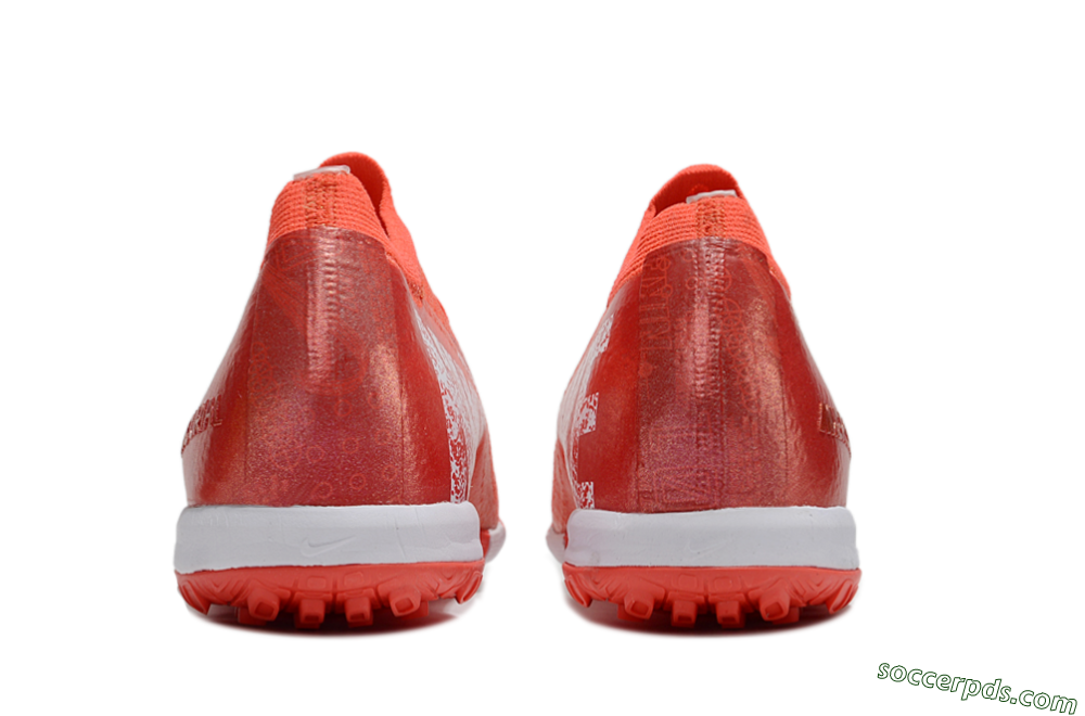 Nike Air Zoom Mercurial Vapor 16 Elite TF Low-Tops Football Shoes - Red/White 5
