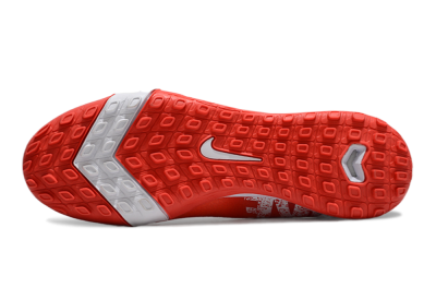 Nike Air Zoom Mercurial Vapor 16 Elite TF Low-Tops Football Shoes - Red/White