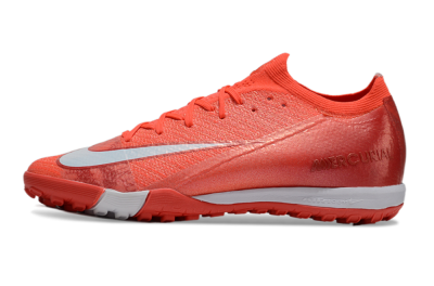 Nike Air Zoom Mercurial Vapor 16 Elite TF Low-Tops Football Shoes - Red/White