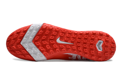 Nike Air Zoom Mercurial Superfly 10 Elite TF High-Tops Football Shoes - Red/White
