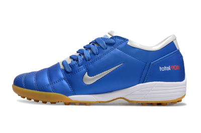 Nike Total 90 II TF Low-Tops Football Shoes - Blue/White/Brown