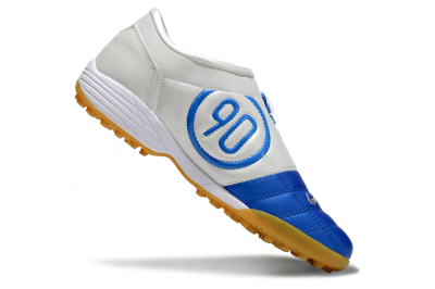 Nike Total 90 II TF Low-Tops Football Shoes - Blue/White/Brown