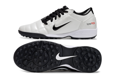 Nike Total 90 II TF Low-Tops Football Shoes - Beige/Black/White