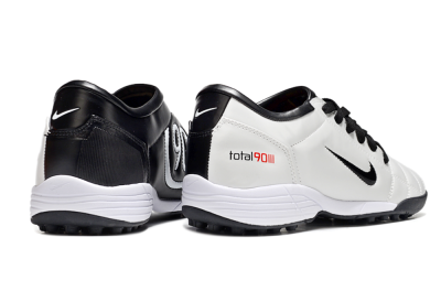 Nike Total 90 II TF Low-Tops Football Shoes - Beige/Black/White