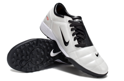 Nike Total 90 II TF Low-Tops Football Shoes - Beige/Black/White